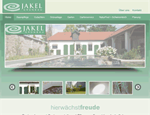 Tablet Screenshot of jakel.at